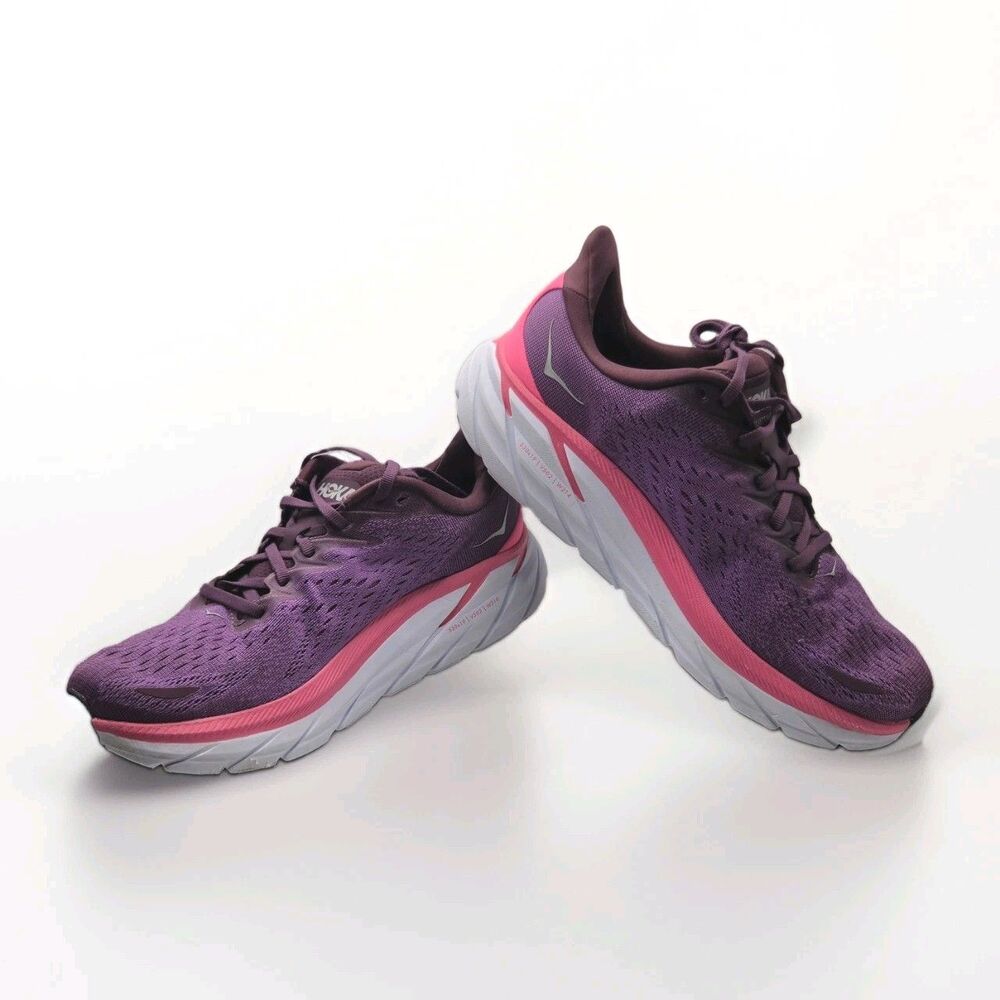 Size 9 - Hoka One One HOKA Clifton 8 Grape Wine W